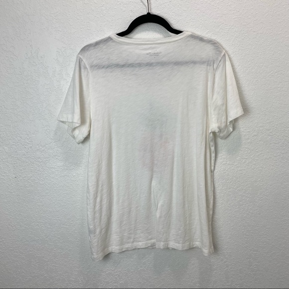 J. Crew White Pineapple Collector Tee Shirt - Picture 8 of 10